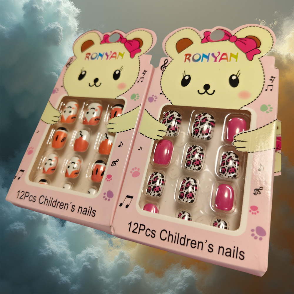 Artificial Nails (Multi Colors & Designs) - Image 4