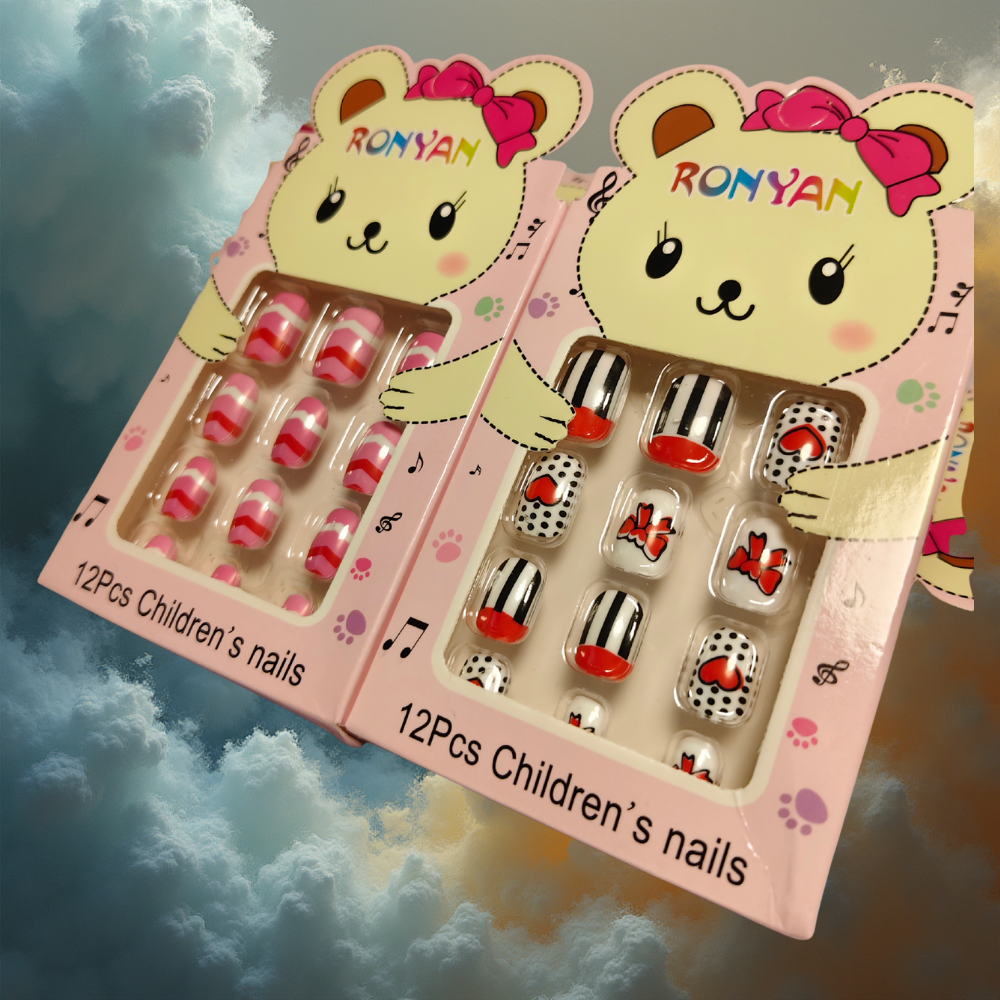 Artificial Nails (Multi Colors & Designs) - Image 5