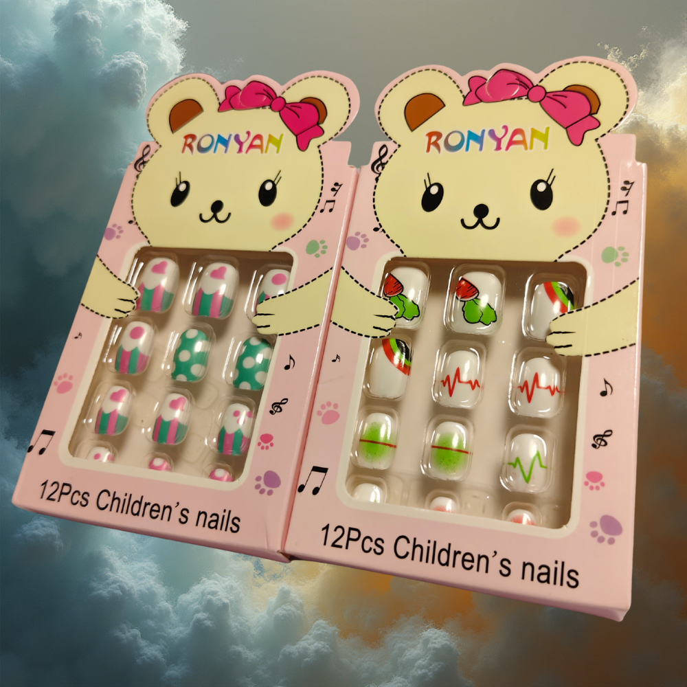 Artificial Nails (Multi Colors & Designs) - Image 6