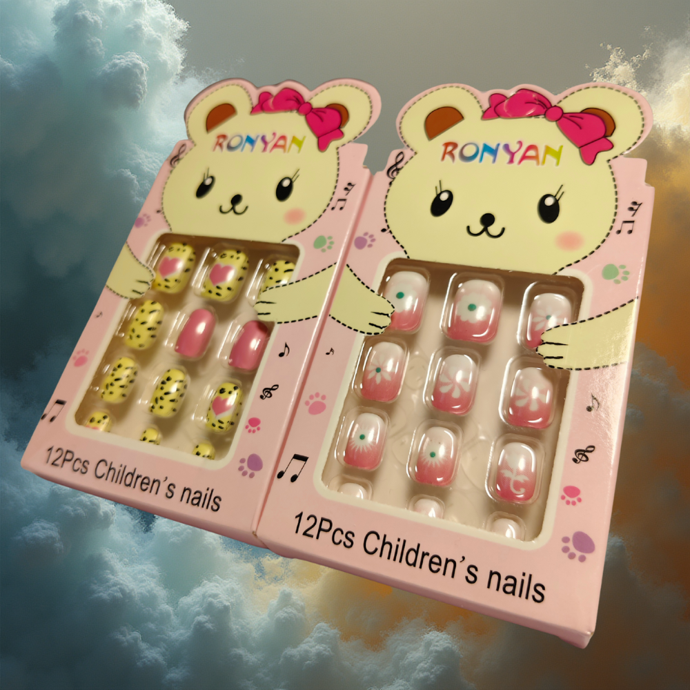 Artificial Nails (Multi Colors & Designs) - Image 3