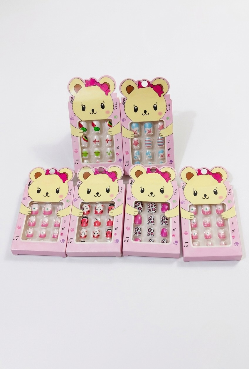 Artificial Nails (Multi Colors & Designs)