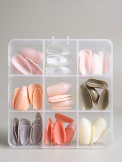Professional Press-On / GLue Nails Kit – 96-Piece Assorted Artificial Nail Set